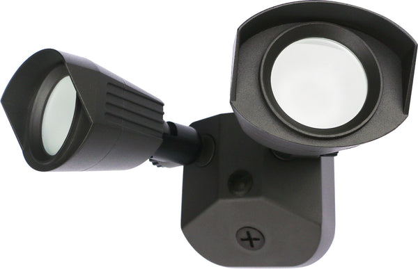 Nuvo Lighting - 65-218 - LED Dual Head Security Light - Bronze from Lighting & Bulbs Unlimited in Charlotte, NC