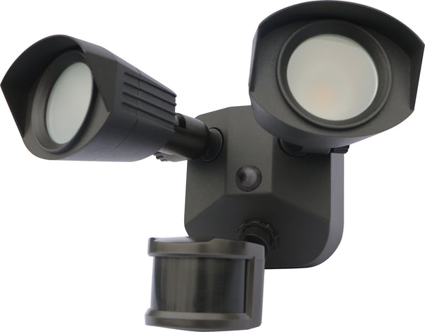Nuvo Lighting - 65-219 - LED Dual Head Security Light - Bronze from Lighting & Bulbs Unlimited in Charlotte, NC
