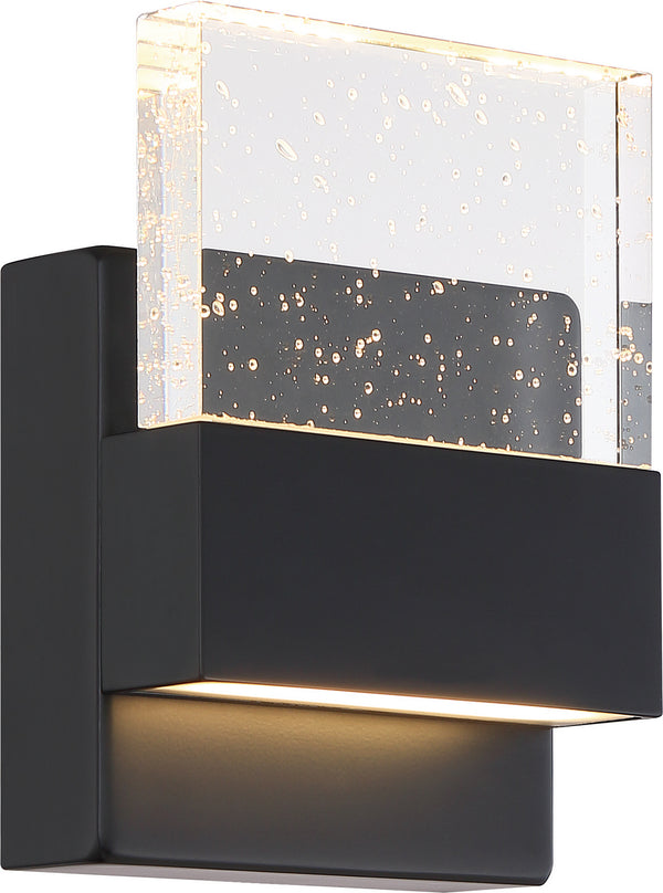 Nuvo Lighting - 62-1511 - LED Wall Sconce - Ellusion - Matte Black from Lighting & Bulbs Unlimited in Charlotte, NC
