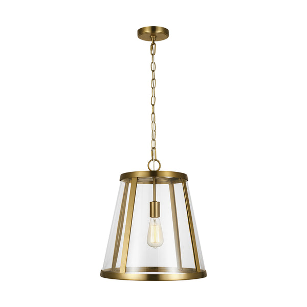 Visual Comfort Studio - P1289BBS - One Light Pendant - Harrow - Burnished Brass from Lighting & Bulbs Unlimited in Charlotte, NC