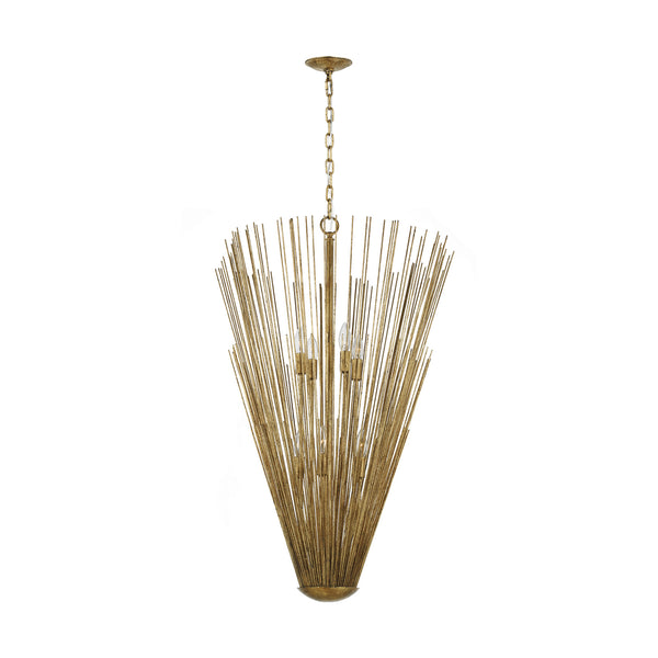 Visual Comfort Studio - AP1158ADB - Eight Light Pendant - Helios - Antique Gild from Lighting & Bulbs Unlimited in Charlotte, NC