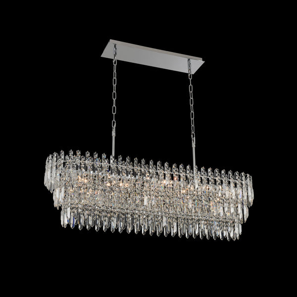 Allegri - 034760-010-FR001 - Ten Light Island Pendant - Pandoro - Chrome from Lighting & Bulbs Unlimited in Charlotte, NC