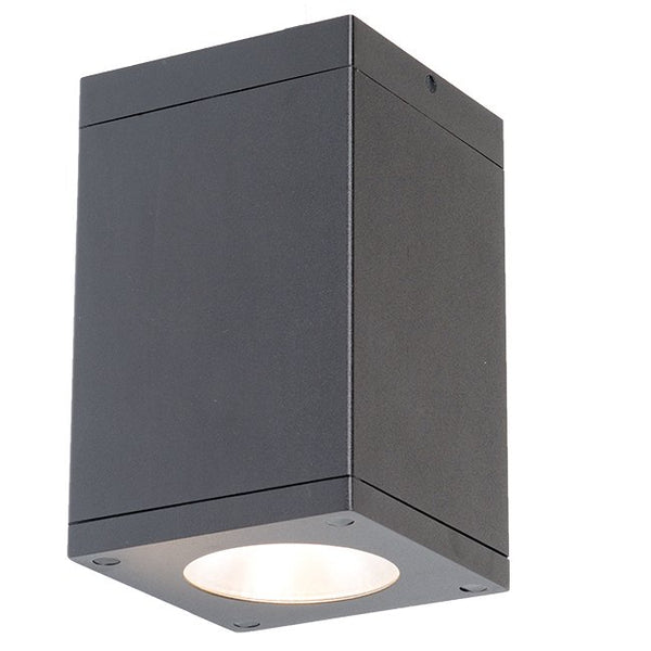 W.A.C. Lighting - DC-CD05-F827-GH - LED Flush Mount - Cube Arch - Graphite from Lighting & Bulbs Unlimited in Charlotte, NC