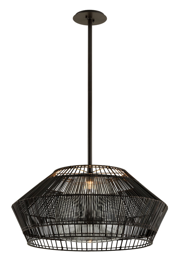 Troy Lighting - F6725 - One Light Pendant - Hunters Point - Espresso from Lighting & Bulbs Unlimited in Charlotte, NC