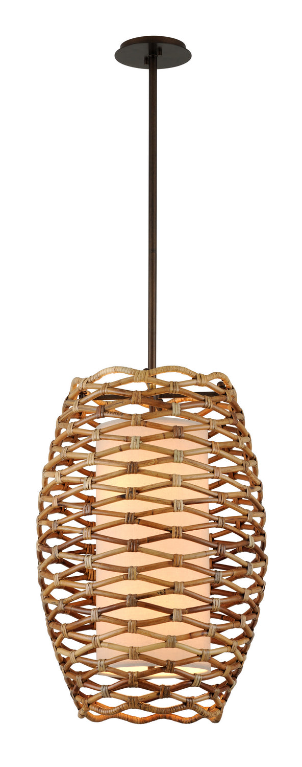 Troy Lighting - F6746-TBZ - Six Light Pendant - Balboa - Bronze from Lighting & Bulbs Unlimited in Charlotte, NC
