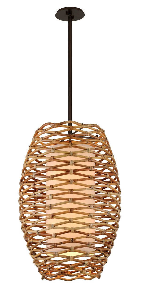 Troy Lighting - F6748 - Eight Light Pendant - Balboa - Bronze from Lighting & Bulbs Unlimited in Charlotte, NC