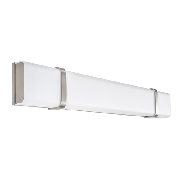 W.A.C. Lighting - WS-180337-30-BN - LED Bathroom Vanity - Link - Brushed Nickel from Lighting & Bulbs Unlimited in Charlotte, NC