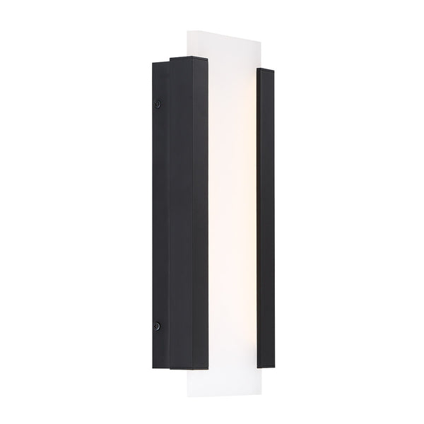W.A.C. Lighting - WS-W11914-BK - LED Wall Light - Fiction - Black from Lighting & Bulbs Unlimited in Charlotte, NC