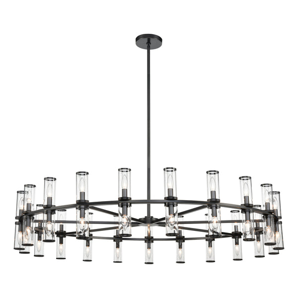 Alora - CH309042UBCG - 42 Light Chandelier - Revolve - Clear Glass/Urban Bronze from Lighting & Bulbs Unlimited in Charlotte, NC