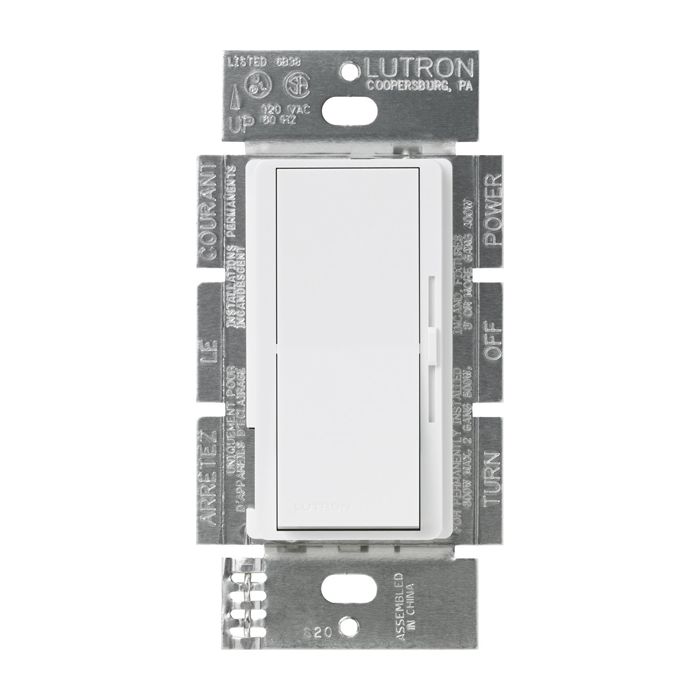 Diva 150W LED 3WY Dimmer in White Finish by Lutron (DVCL-153P-WH)
