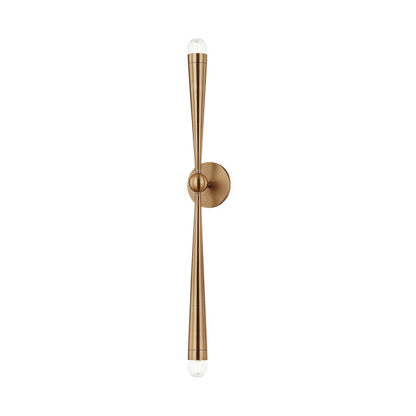Troy Lighting - B1034-PBR - Two Light Wall Sconce - Keanu - Patina Brass from Lighting & Bulbs Unlimited in Charlotte, NC