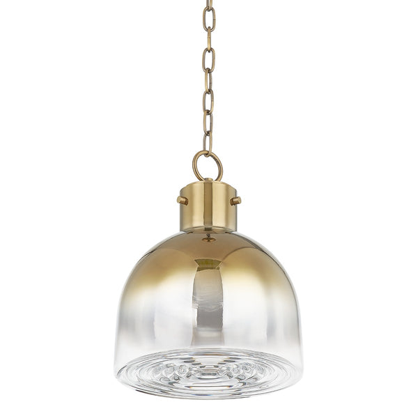 Troy Lighting - F2112-PBR - One Light Pendant - Beryl - Patina Brass from Lighting & Bulbs Unlimited in Charlotte, NC