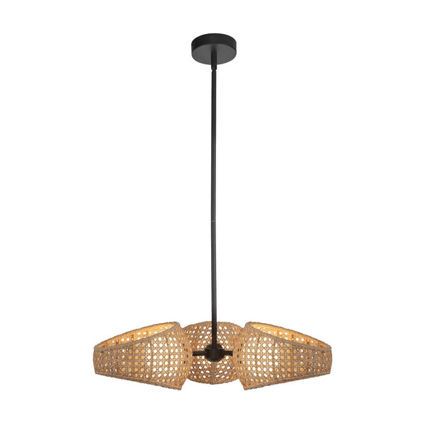 Kuzco Lighting - CH20625-BK/OP - LED Chandelier - Lanai - Black/Opal Glass from Lighting & Bulbs Unlimited in Charlotte, NC