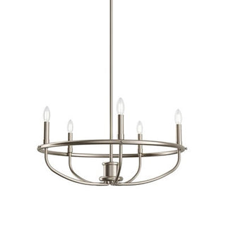 Brushed Nickel Chandeliers