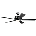 Basics Pro Designer Outdoor (Damp) Ceiling Fan with Light by Kichler