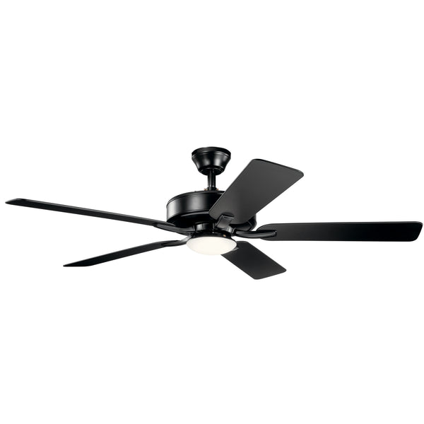 Basics Pro Designer Outdoor (Damp) Ceiling Fan with Light by Kichler