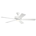 Basics Pro Designer Outdoor (Damp) Ceiling Fan with Light by Kichler