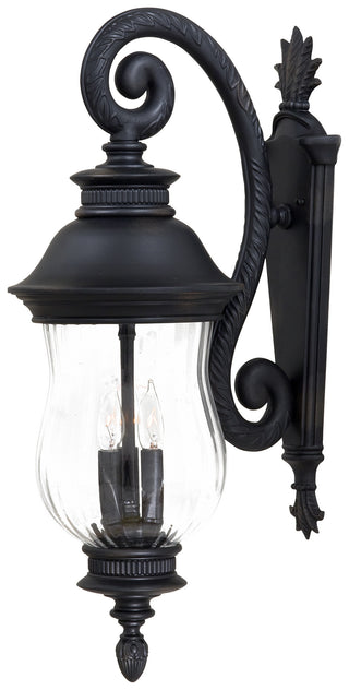 Buy heritage-with-clear-glass-and-clear-textured-shade Newport Outdoor (Wet) Wall Lantern by Minka-Lavery