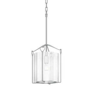 Buy vintage-platinum-with-clear-glass-zm-glass Bow Pendant by Hubbardton Forge