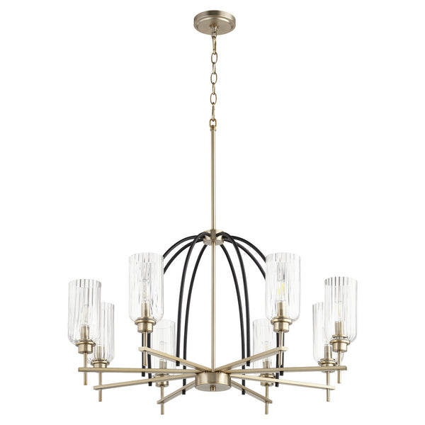 Espy Outdoor (Damp) Chandelier by Quorum