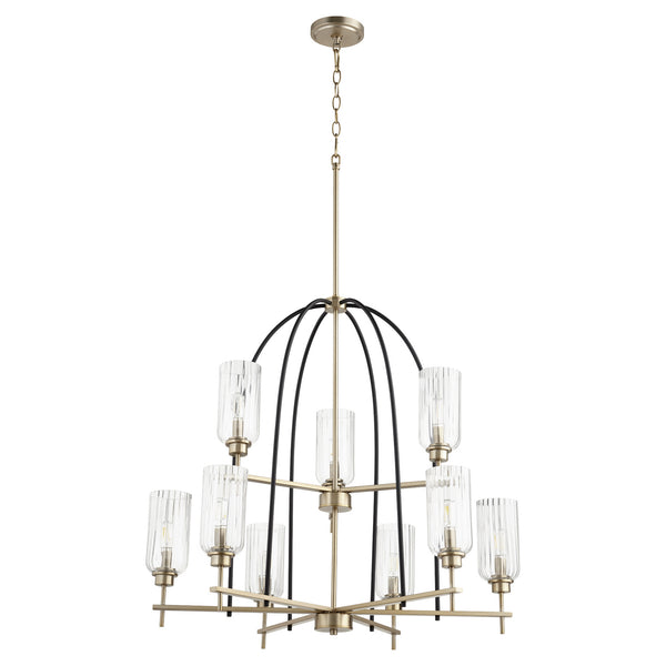 Espy Outdoor (Damp) Chandelier by Quorum