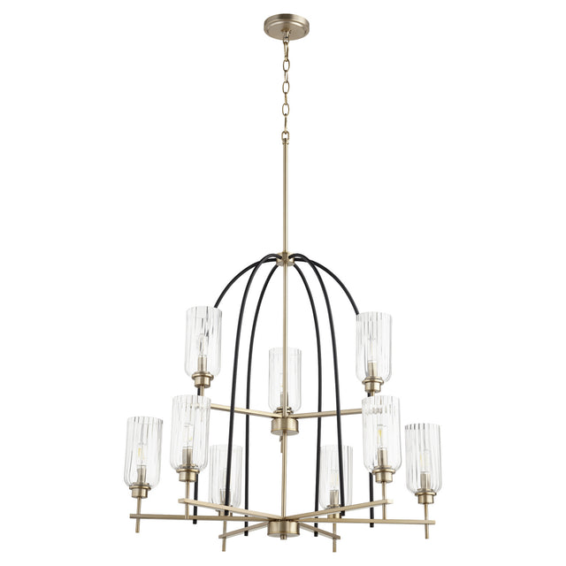 Espy Outdoor (Damp) Chandelier by Quorum