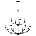 Reyes Outdoor (Damp) Chandelier by Quorum