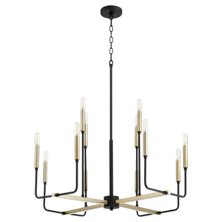 Lacy Outdoor (Damp) Chandelier by Quorum