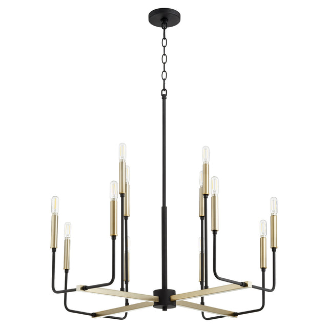 Lacy Outdoor (Damp) Chandelier by Quorum