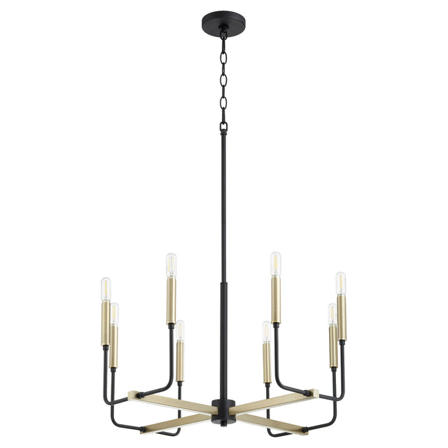 Lacy Outdoor (Damp) Chandelier by Quorum