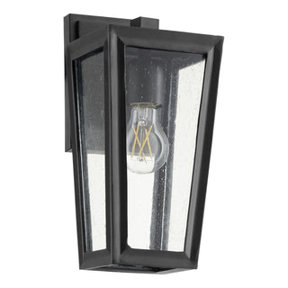 Buy textured-black Bravo Outdoor (Wet) Wall Lantern by Quorum