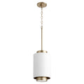 Cylinder Pendants Outdoor (Damp) Pendant by Quorum