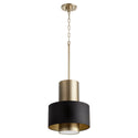 Cylinder Drum Pendants Outdoor (Damp) Pendant by Quorum