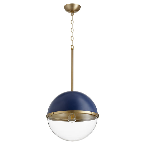 Sphere Pendants Outdoor (Damp) Pendant by Quorum
