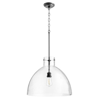 Buy textured-black Seeded Pendants Outdoor (Damp) Pendant by Quorum