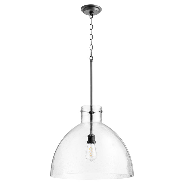 Seeded Pendants Outdoor (Damp) Pendant by Quorum