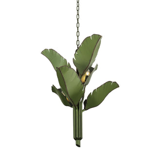 Banana Leaf Chandelier by Varaluz
