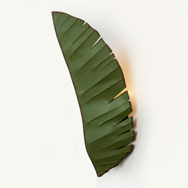 Banana Leaf Sconce by Varaluz