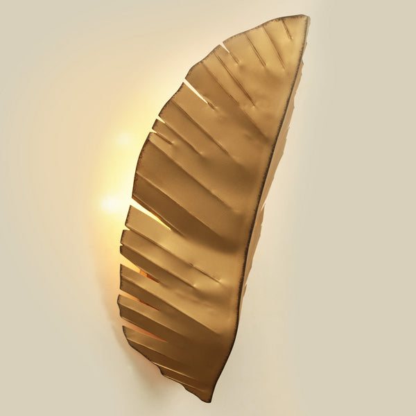 Banana Leaf Sconce by Varaluz