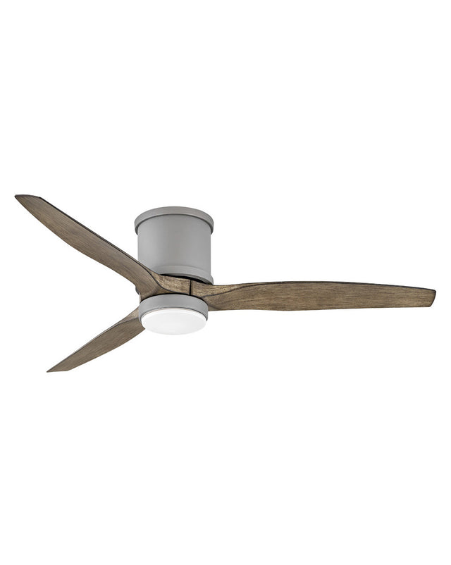 Hover Flush Outdoor (Wet) Flush Mount Ceiling Fan with Light by Hinkley