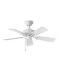 Cabana Outdoor (Wet) Ceiling Fan (Light Kit Available) by Hinkley