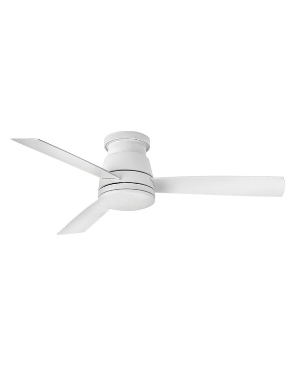 Trey Outdoor (Wet) Hugger Ceiling Fan with Light by Hinkley