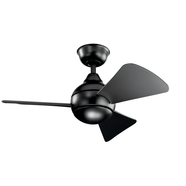 Sola Outdoor (Wet) Ceiling Fan with Light by Kichler