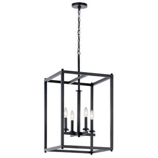 Buy black-with-clear-glass Crosby Pendant by Kichler