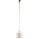 One Light Mini Pendant from the Montauk Collection in White Finish by Kichler (Clearance Display, Final Sale)