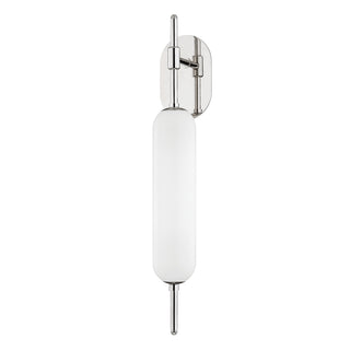 Buy polished-nickel Miley Outdoor (Damp) Sconce by Mitzi