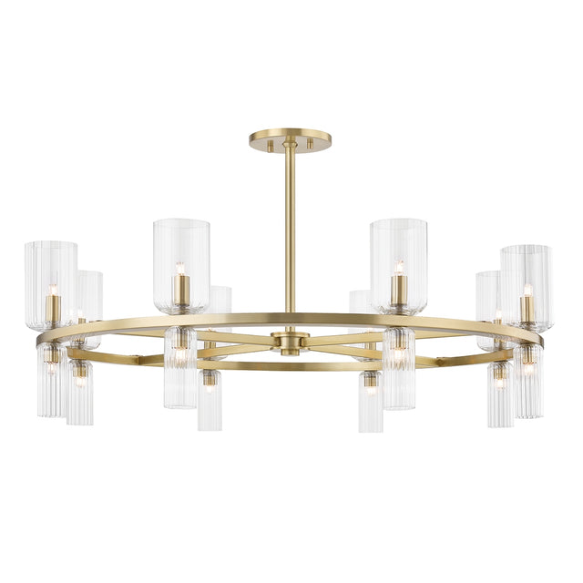 Tabitha Outdoor (Damp) Chandelier by Mitzi