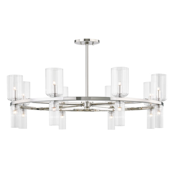 Tabitha Outdoor (Damp) Chandelier by Mitzi
