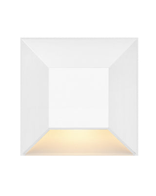 Buy matte-white Nuvi Outdoor (Wet) Deck Sconce by Hinkley