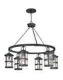 Lakehouse Outdoor (Wet) Chandelier by Hinkley